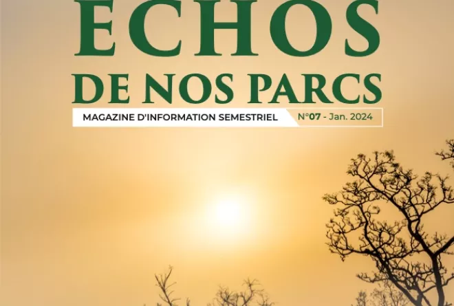 Cover of ECHOS DE NOS PARCS April 2024