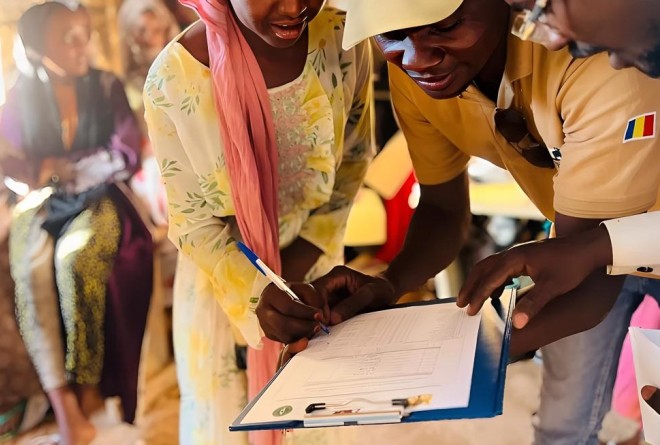 School children in Chad