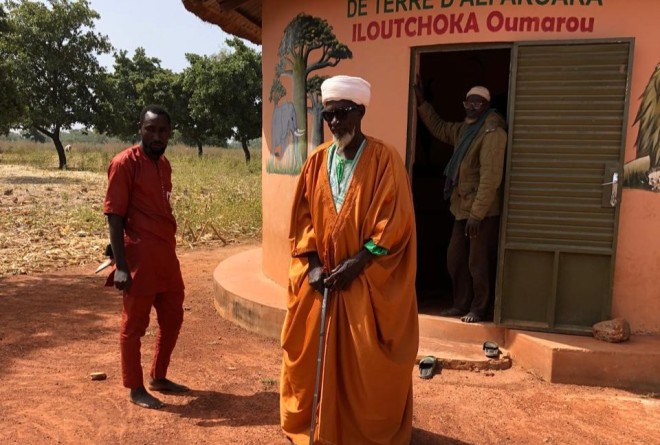 Traditional chief His Majesty Oumarou Iloutchoka