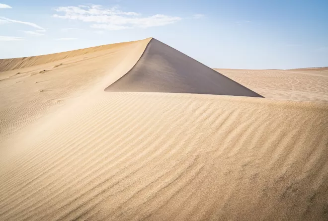 Sand dunes in Iona National Park 