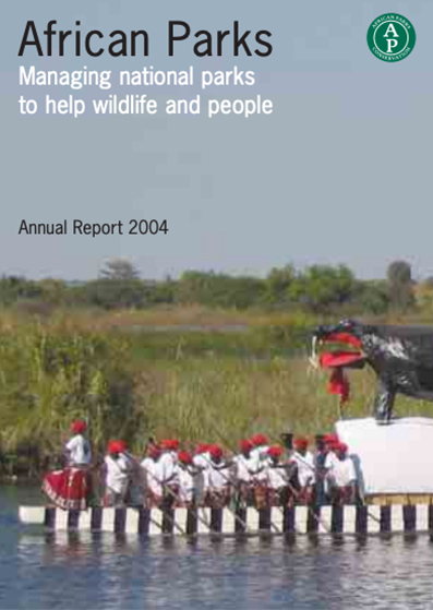 Annual Report 2004 | Managing national parks to help wildlife and people